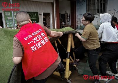台铃紧急驰援粤北灾区